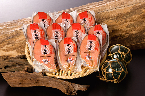 西別鮭が10切れの年輪になって登場!